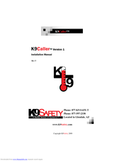 K9Safety K9Caller Installation Manual