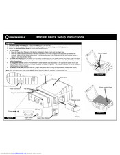 Printekmobile Mobile Thermal Printer MtP400 Quick Setup Instructions