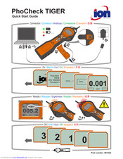 ion science PhoCheck TIGER Quick Start Manual