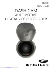 Whistler D28RS User Manual