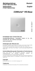 Auerswald COMfortel WS-Base Instructions Manual