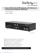 StarTech.com Starview SV431USBAN Instruction Manual