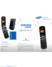Samsung Factor Information Manual