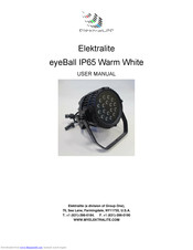 elektraLite eyeBall IP65 User Manual