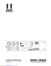 Hill Audio RPS-1620 User Manual