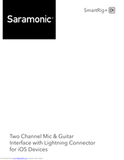 Saramonic SmartRig plus Di User Manual