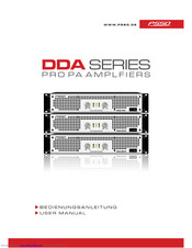 PSSO DDA-1700 User Manual