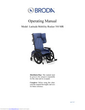 broda 500 MR Operating Manual