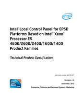 intel A1U2ULCP Technical Product Specification