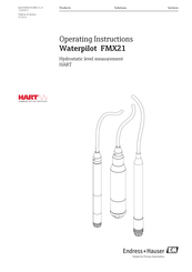 Endress+Hauser Waterpilot FMX21 Operating Instructions Manual
