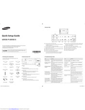 Samsung UD55E-P Quick Setup Manual