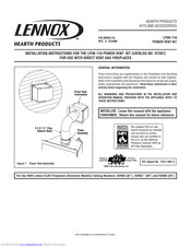 Lennox LPVK-110 Installation Instructions Manual