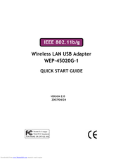 UNICOM WEP-45020G-1 Quick Start Manual