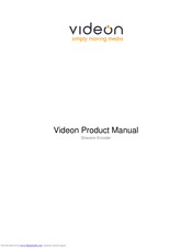 Videon Shavano Product Manual