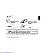 Citizen U70 series Owner's Manual