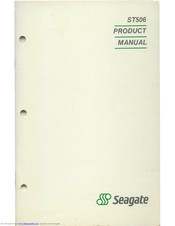 Seagate ST-506 Product Manual