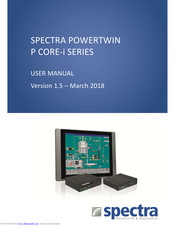Spectra POWERTWIN Pi5-6300UE User Manual