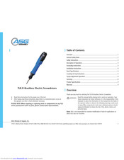 ASG TLB-D650P Manual