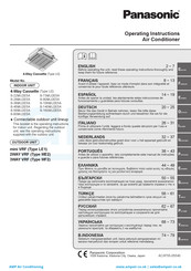 Panasonic 3WAY VRF MF2 Operating Instructions Manual