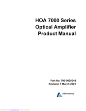 Harmonic 7020H-GF Product Manual