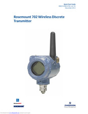 Rosemount 702 Quick Start Manual