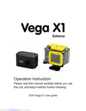 GO4 Vega X1 Extreme Operation Instruction Manual