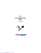 ETS-Lindgren HI-3627 User Manual