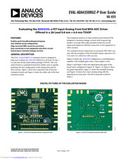 Analog Devices EVAL-ADA4350RUZ-P User Manual