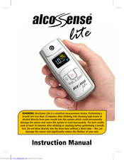 AlcoSense Lite Instruction Manual