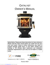 MF FIRE CATALYST Owner's Manual