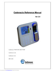 Bioinsec Cadenacio Reference Manual