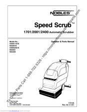 Nobles Ss2001e Operator S Parts Manual Pdf Download Manualslib