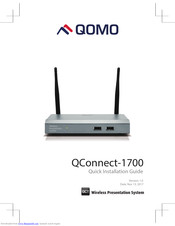 Qomo QConnect-1700 Quick Installation Manual