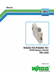 WAGO WAGO-TO-PASS 761-510 Manual