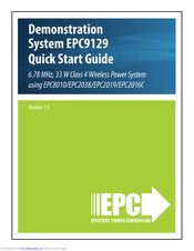 Epc EPC9129 Quick Start Manual