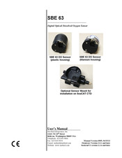 Sea-Bird Electronics SBE 63 User Manual