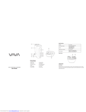 Vava VA-AH015 User Manual