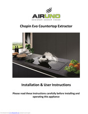 Airuno Zaira 120 Installation & User's Instructions