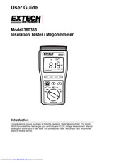 Extech Instruments 380363 User Manual