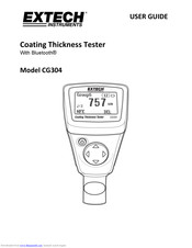 Extech Instruments CG304 User Manual