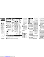 Universal Remote Control Easy Clicker UR2-211 Manuals | ManualsLib