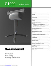 Prism Medical UK C1000 Owner's Manual