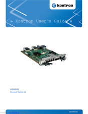Kontron MSH8900 User Manual