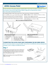 Juniper AX411 Getting Started Manual