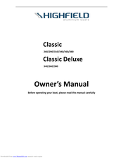 Highfield Classic Series Owner's Manual