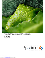 Spectrum VT04 User Manual