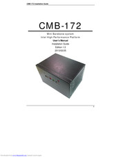 Commell CMB-172 User Manual And Installation Manual