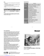 Micronet SP6005P4 Quick Installation Manual