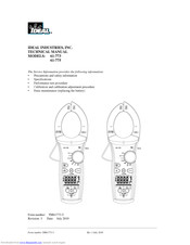 IDEAL INDUSTRIES 61-775 Technical Manual