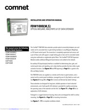 Comnet EXP100R Installation And Operation Manual